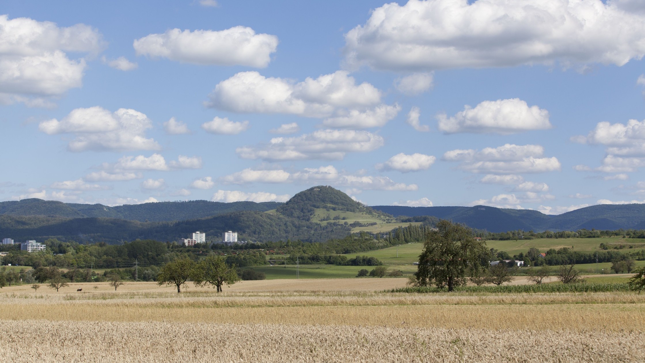 Achalm Ansicht Ferne